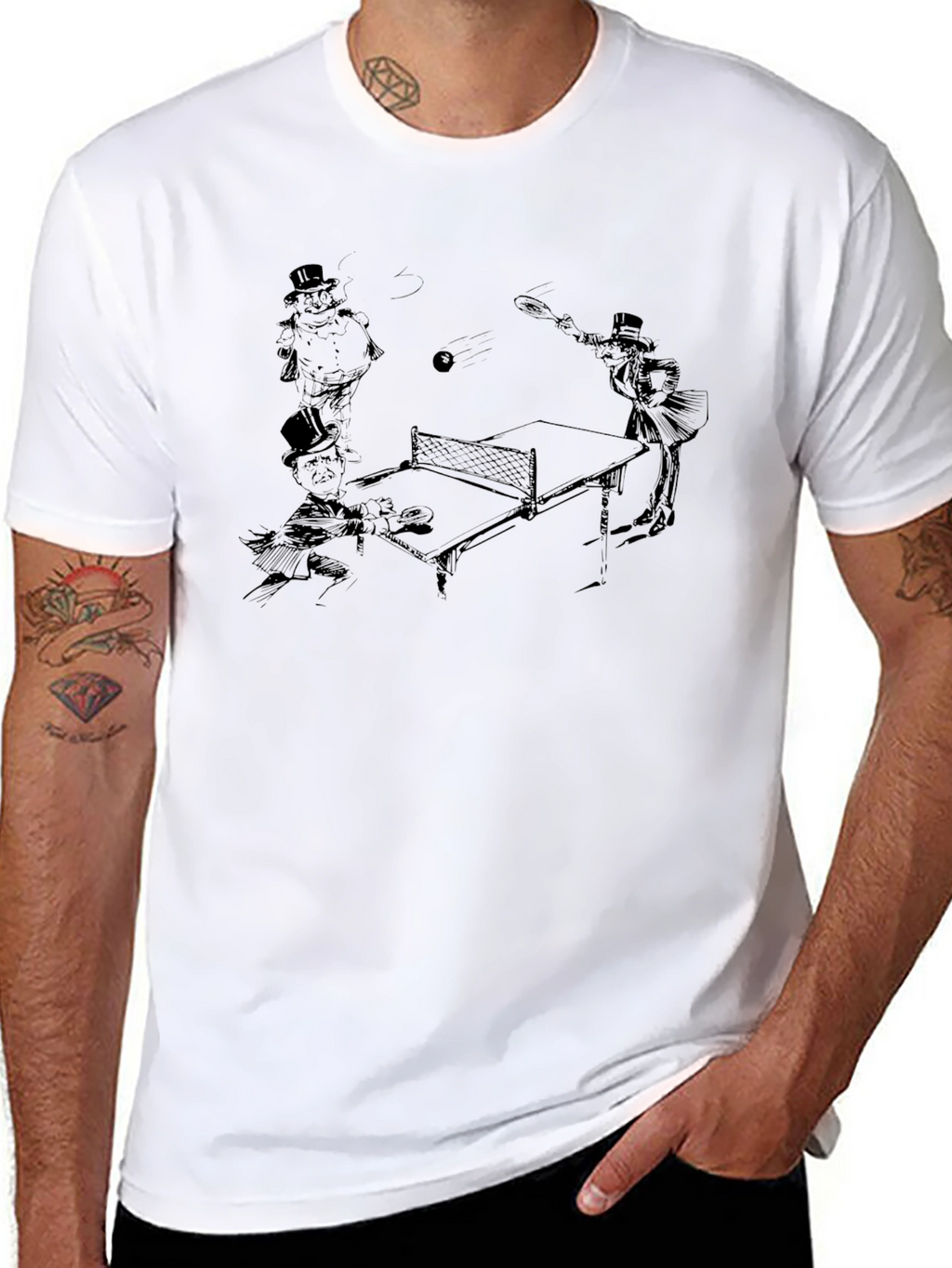 Ping Pong Players T-Shirt