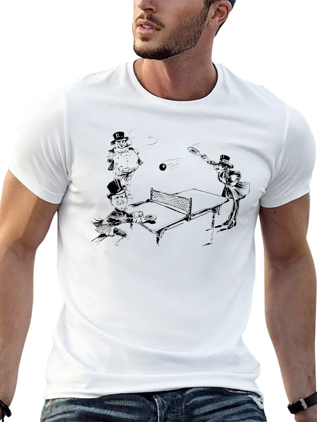 Ping Pong Players T-Shirt