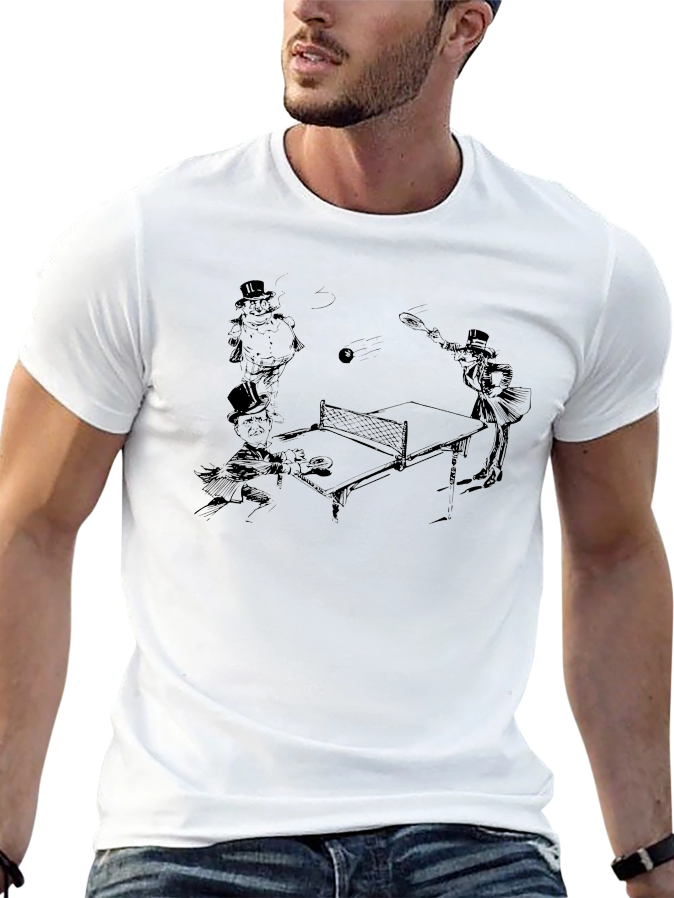 Ping Pong Players T-Shirt