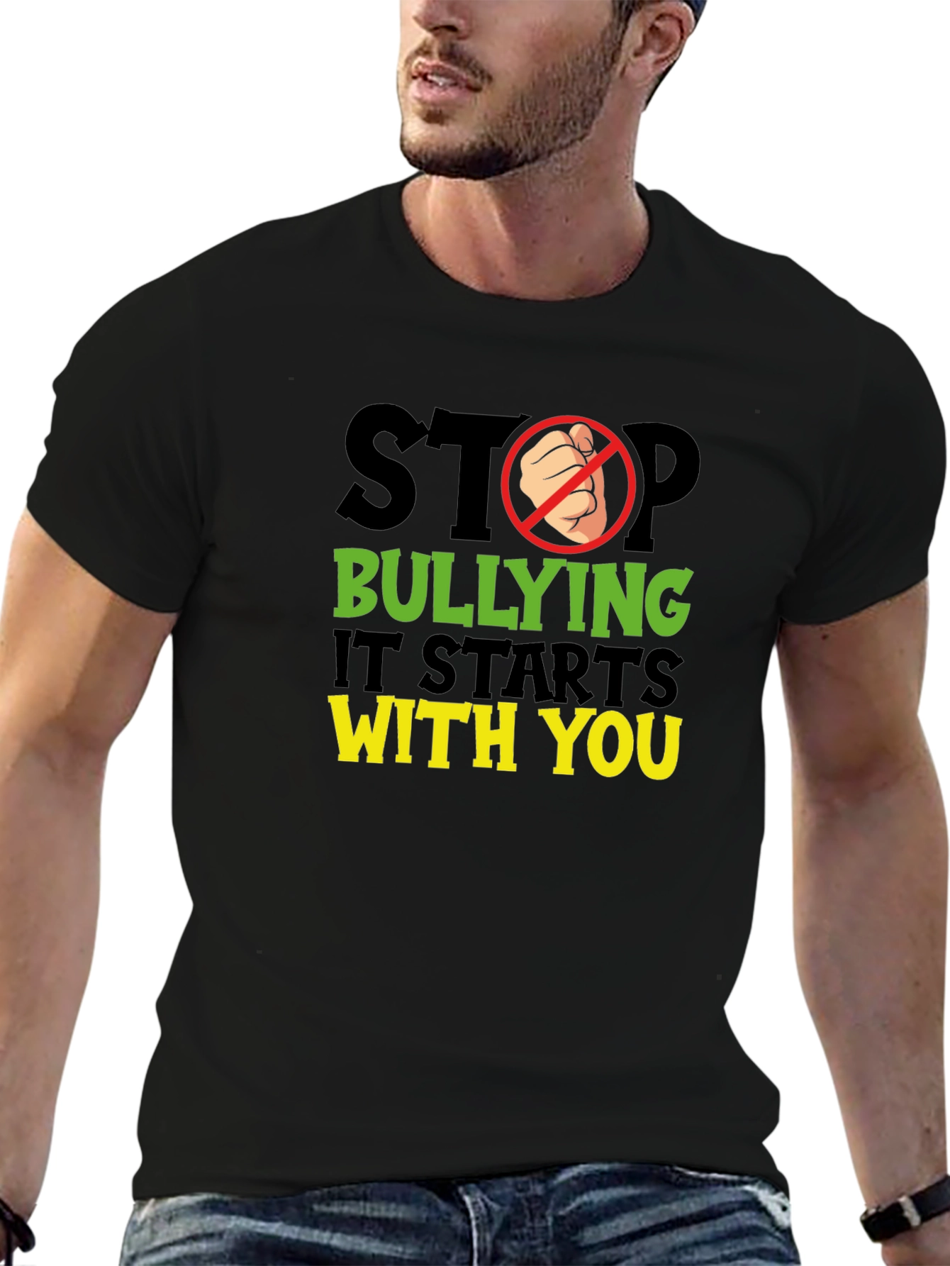 Stop Bullying Starts With You T-Shirt
