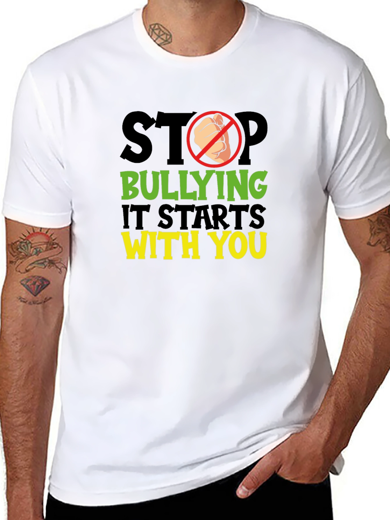 Stop Bullying Starts With You T-Shirt