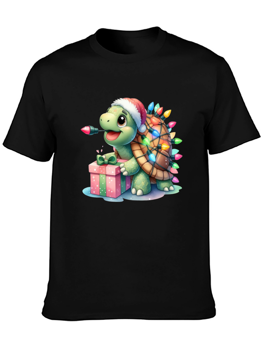Festive Turtle Graphic Tee
