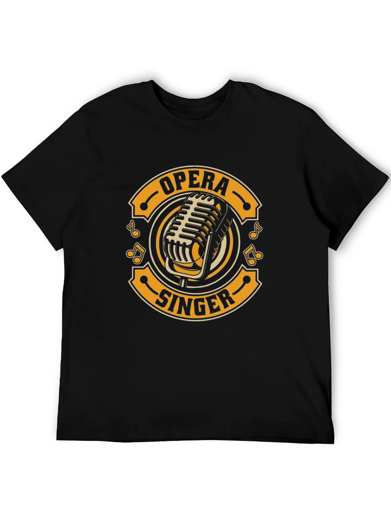 Opera Singer T-Shirt - Vintage Microphone Design