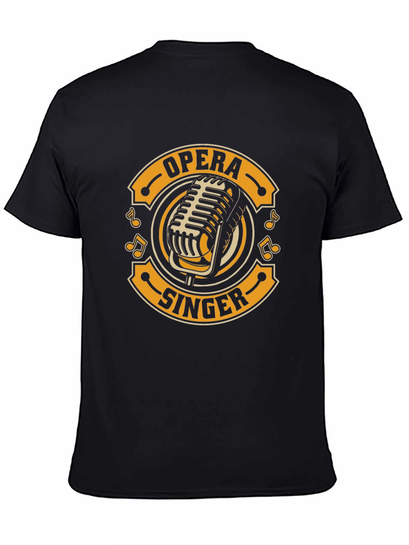 Opera Singer T-Shirt - Vintage Microphone Design
