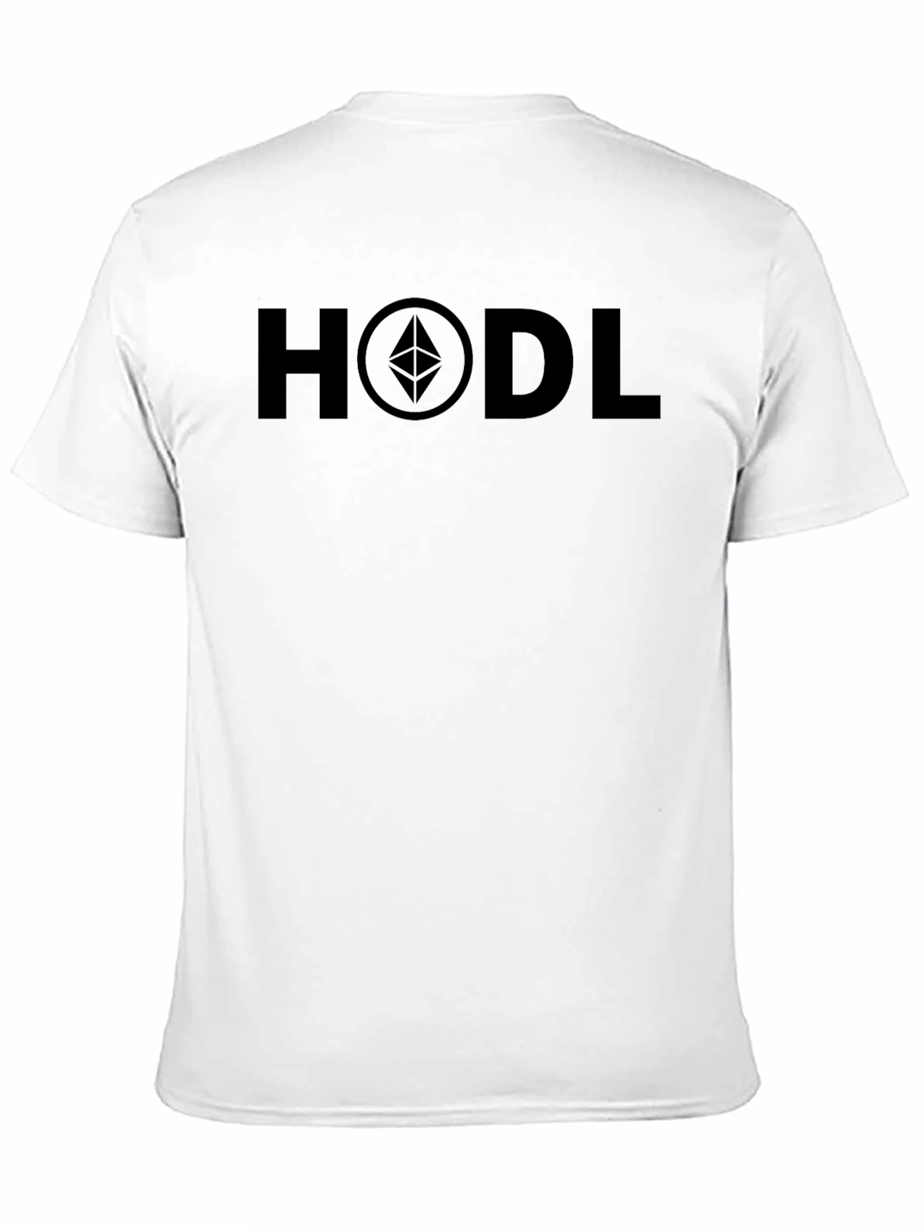 HODL Ethereum Crypto Black T-Shirt