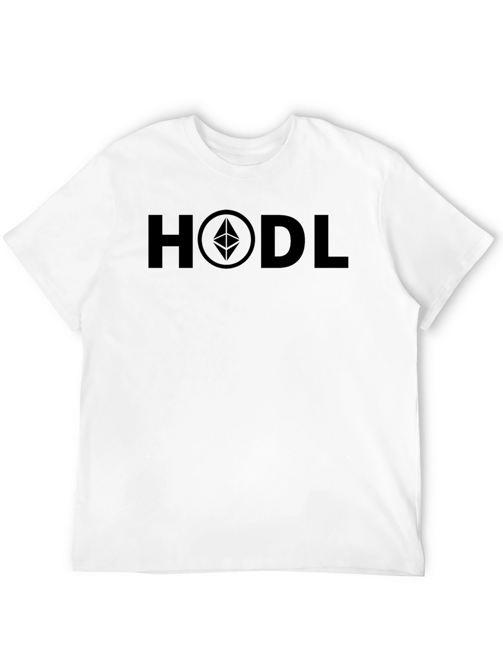 HODL Ethereum Crypto Black T-Shirt