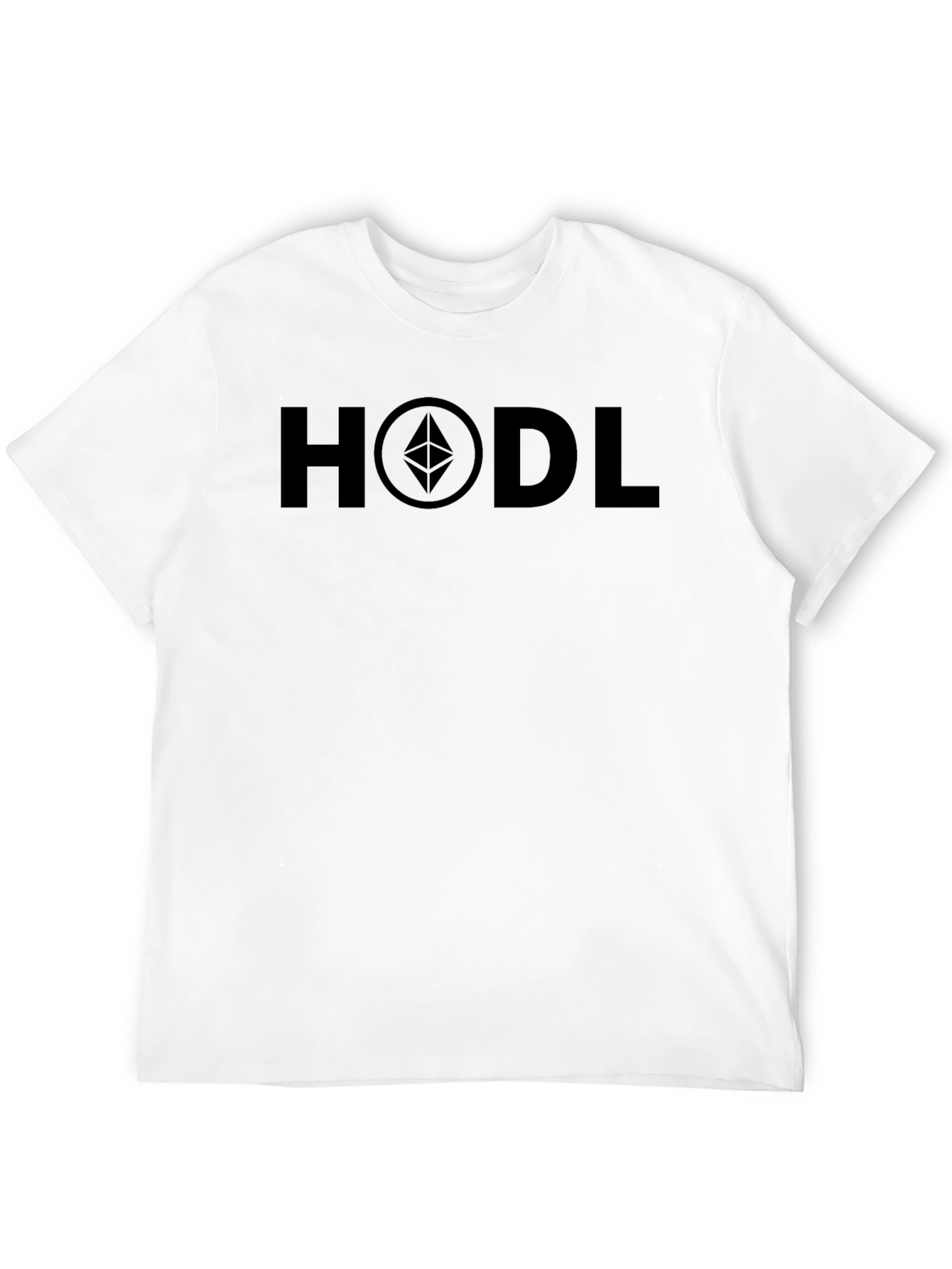 HODL Ethereum Crypto Black T-Shirt