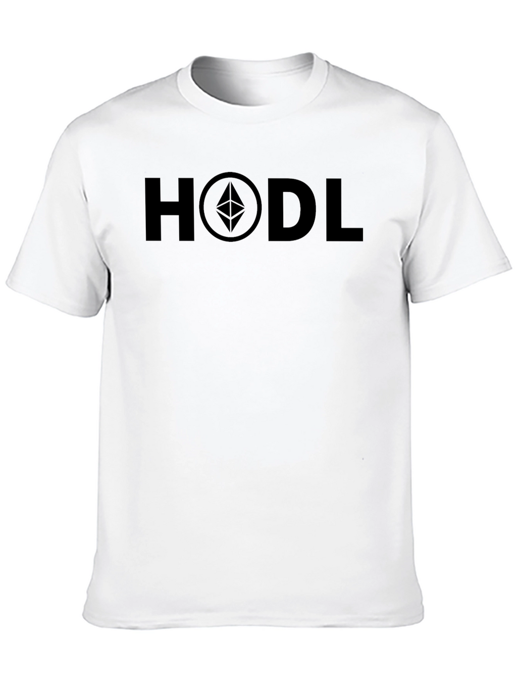 HODL Ethereum Crypto Black T-Shirt