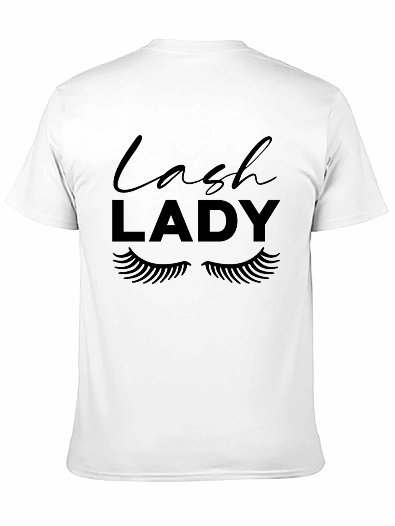 Lash Lady Graphic Tee - Stylish Eyelash Design Unisex Fit