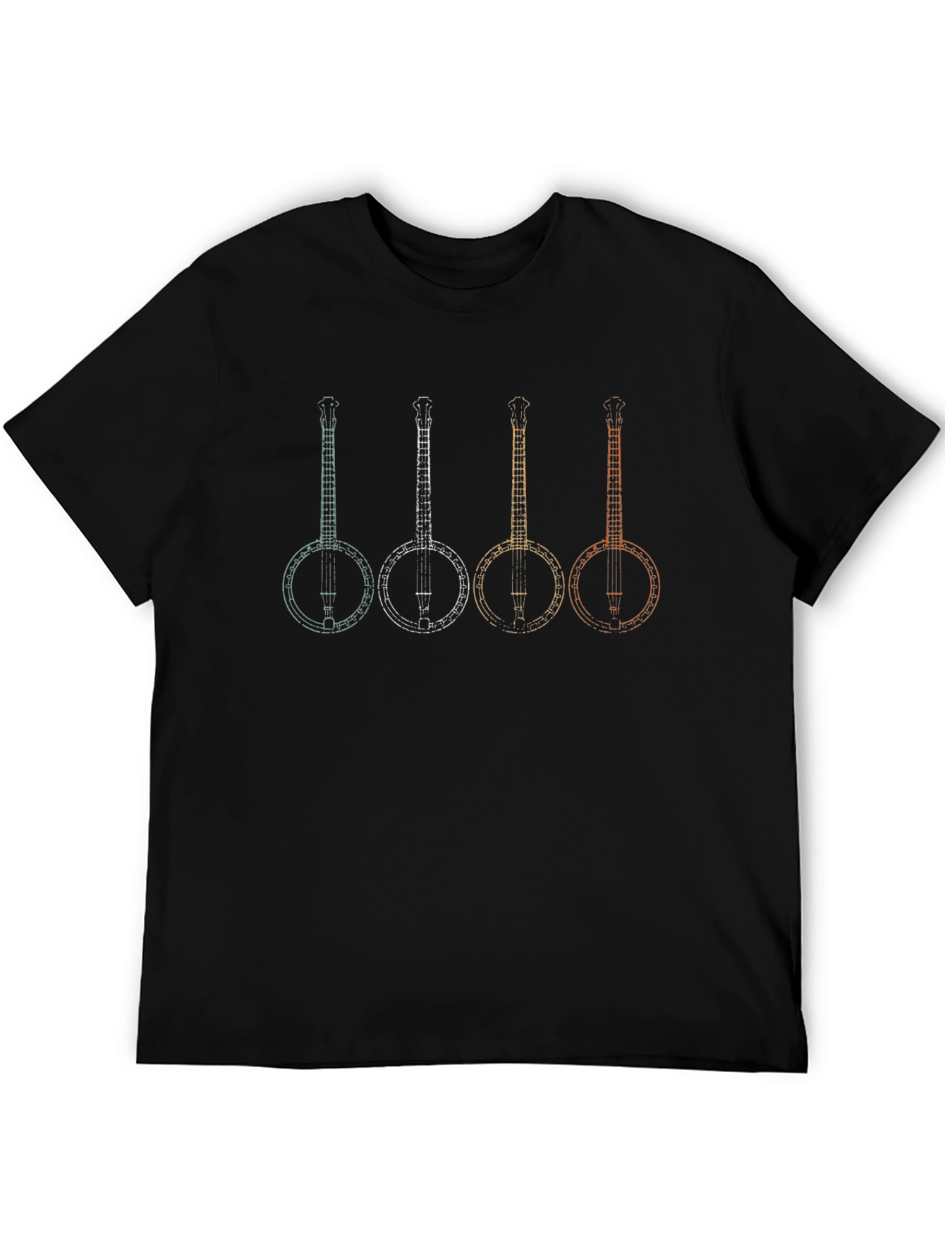 Banjo Graphic T-Shirt | Musical Instrument Tee