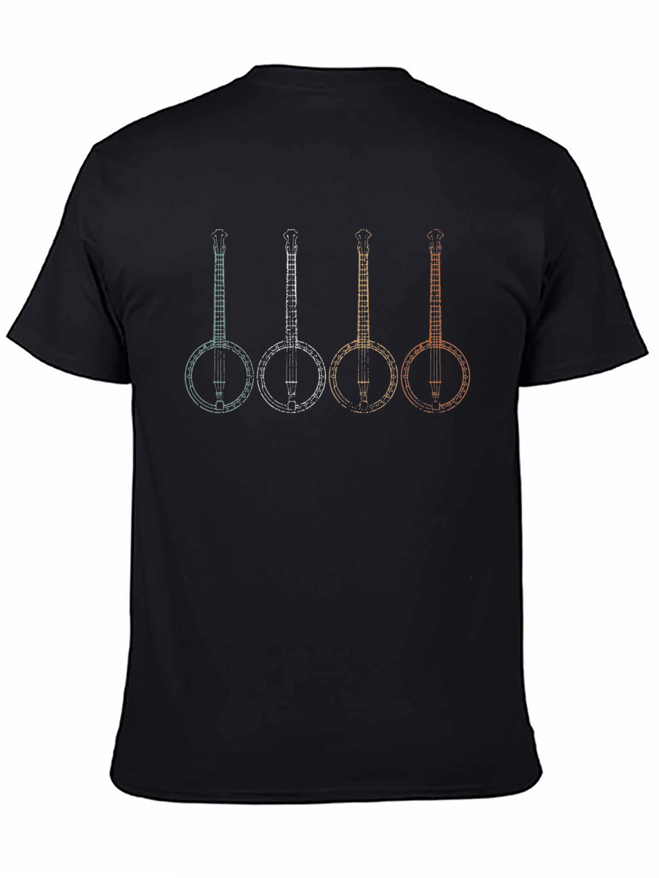 Banjo Graphic T-Shirt | Musical Instrument Tee