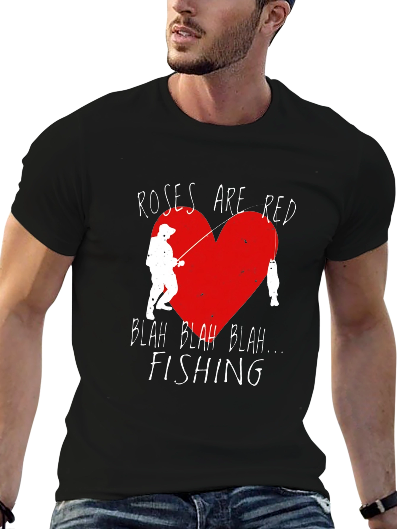 Roses are Red Fishing T-Shirt