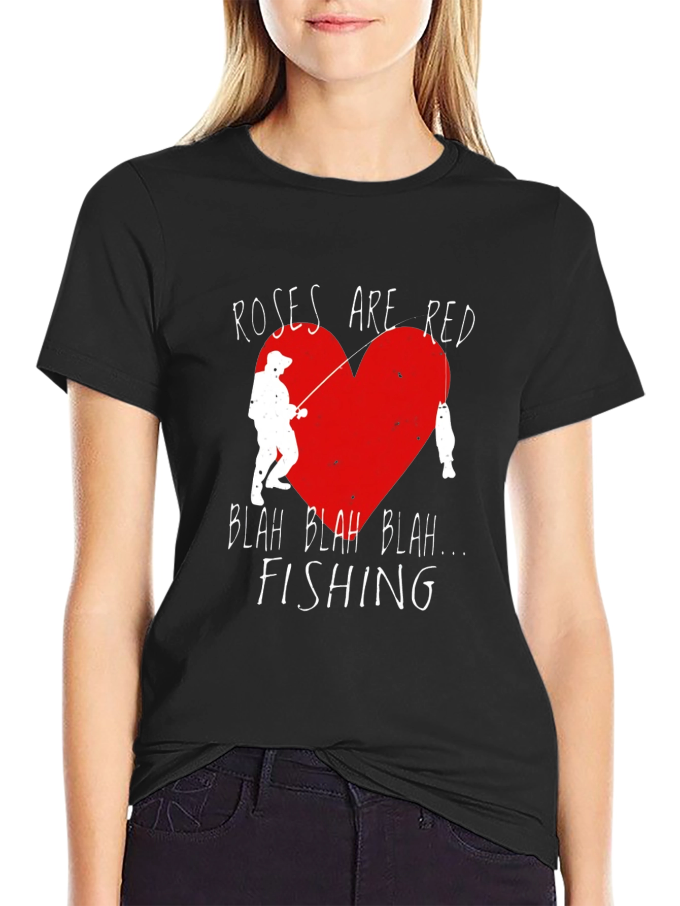 Roses are Red Fishing T-Shirt