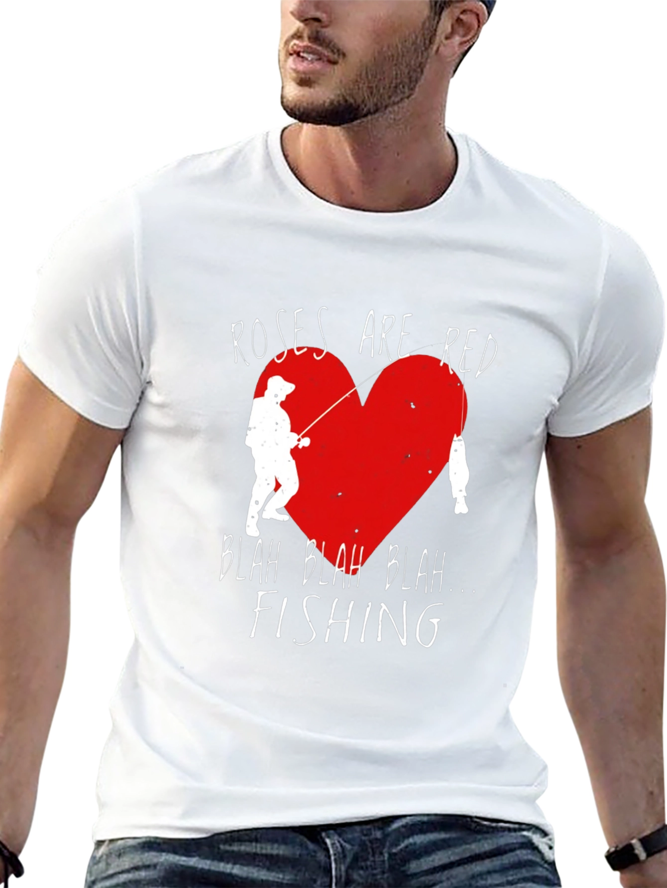 Roses are Red Fishing T-Shirt