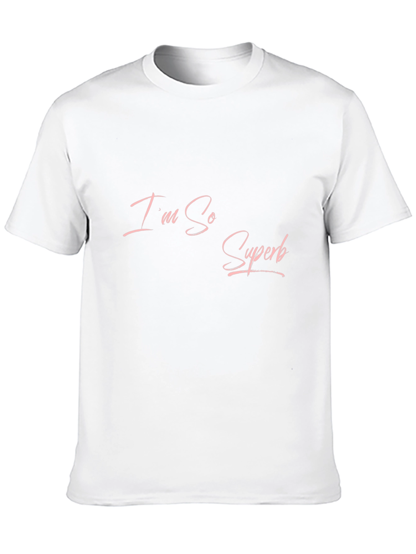 Im So Superb Black T-Shirt