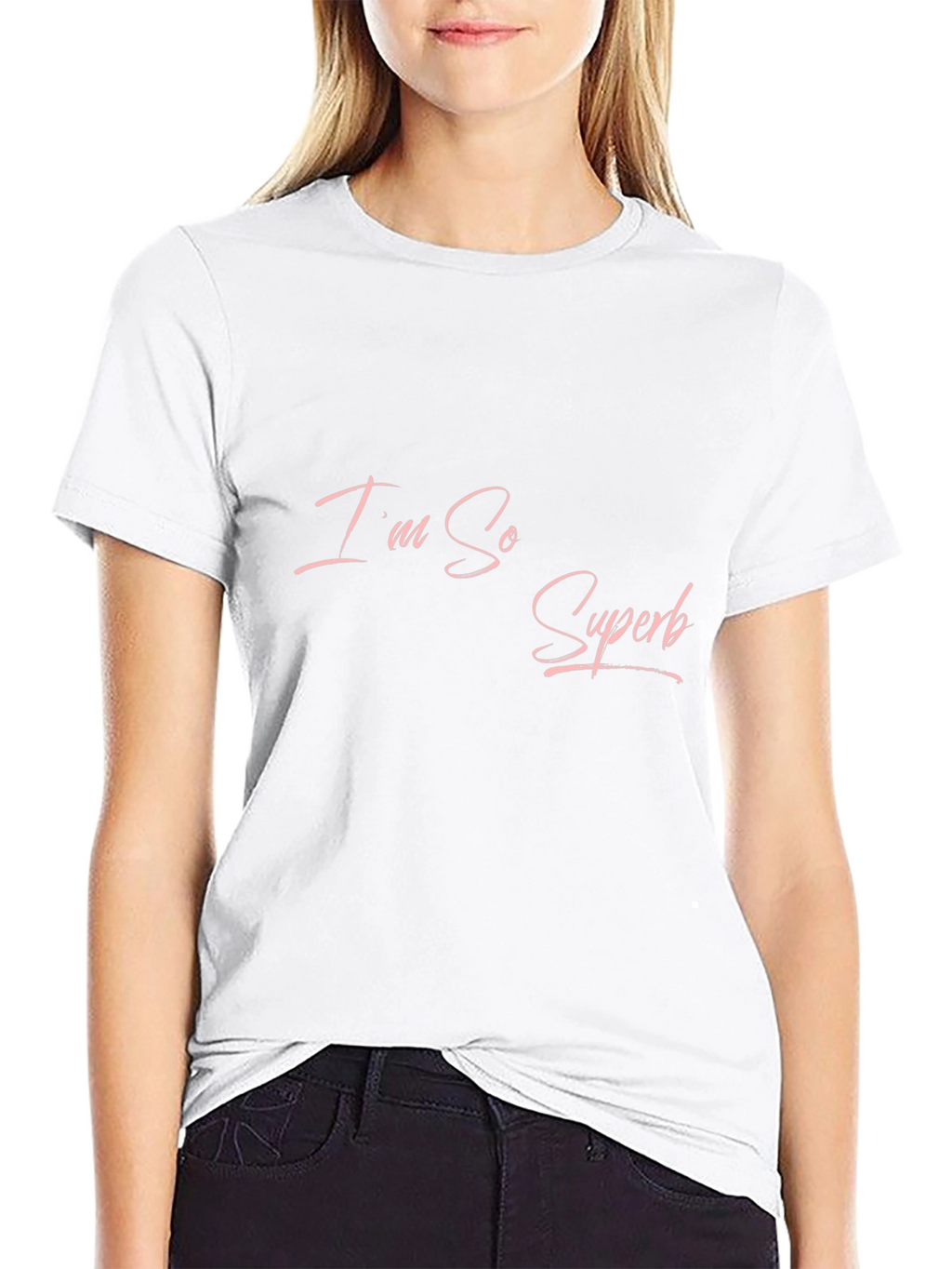 Im So Superb Black T-Shirt