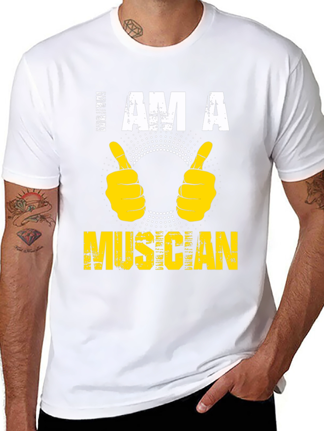 I AM A Musician T-Shirt - Graphic Tee