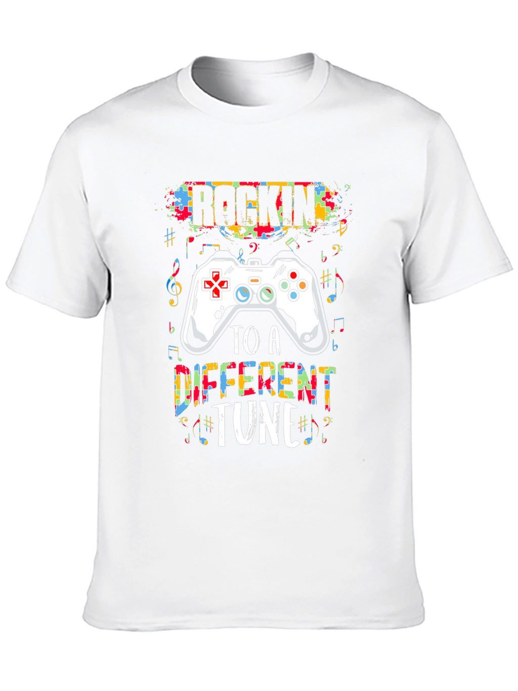 Rockin to a Different Tune Gamer T-Shirt