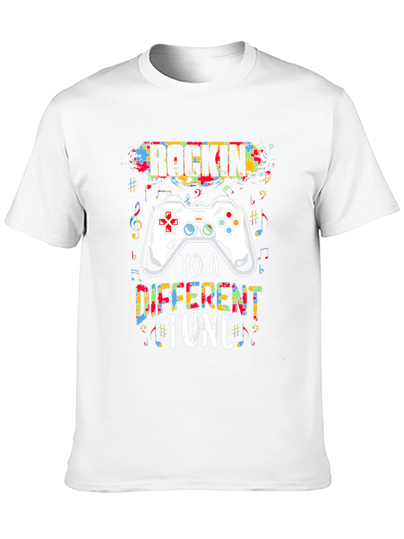 Rockin to a Different Tune Gamer T-Shirt