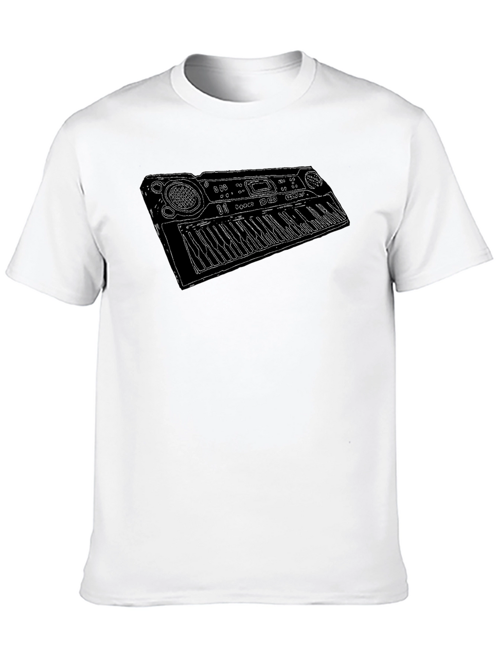 Keyboard Music T-Shirt - Cool Musician Tee