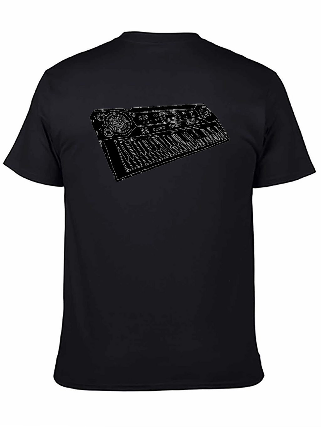 Keyboard Music T-Shirt - Cool Musician Tee