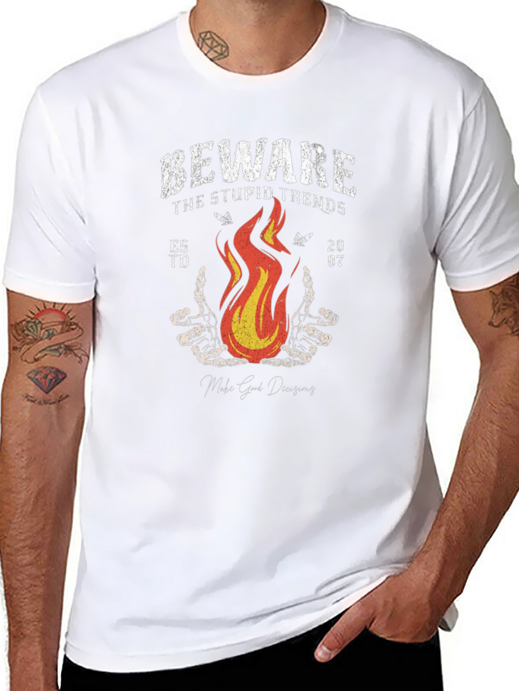Beware Stupid Trends T-Shirt