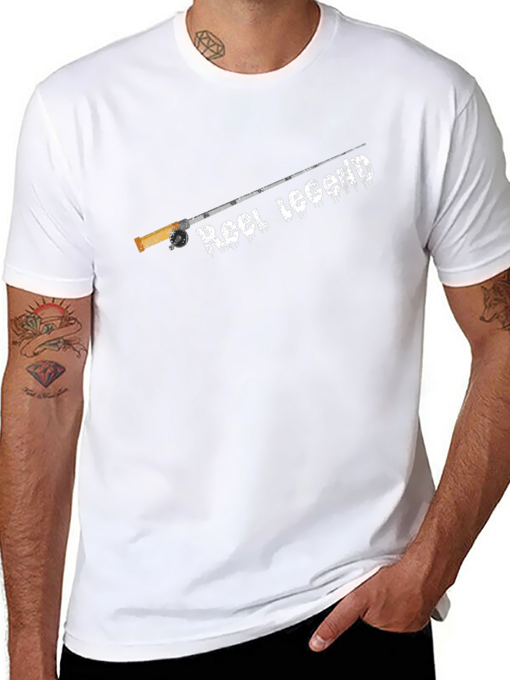 Reel Legend Fishing Rod T-Shirt