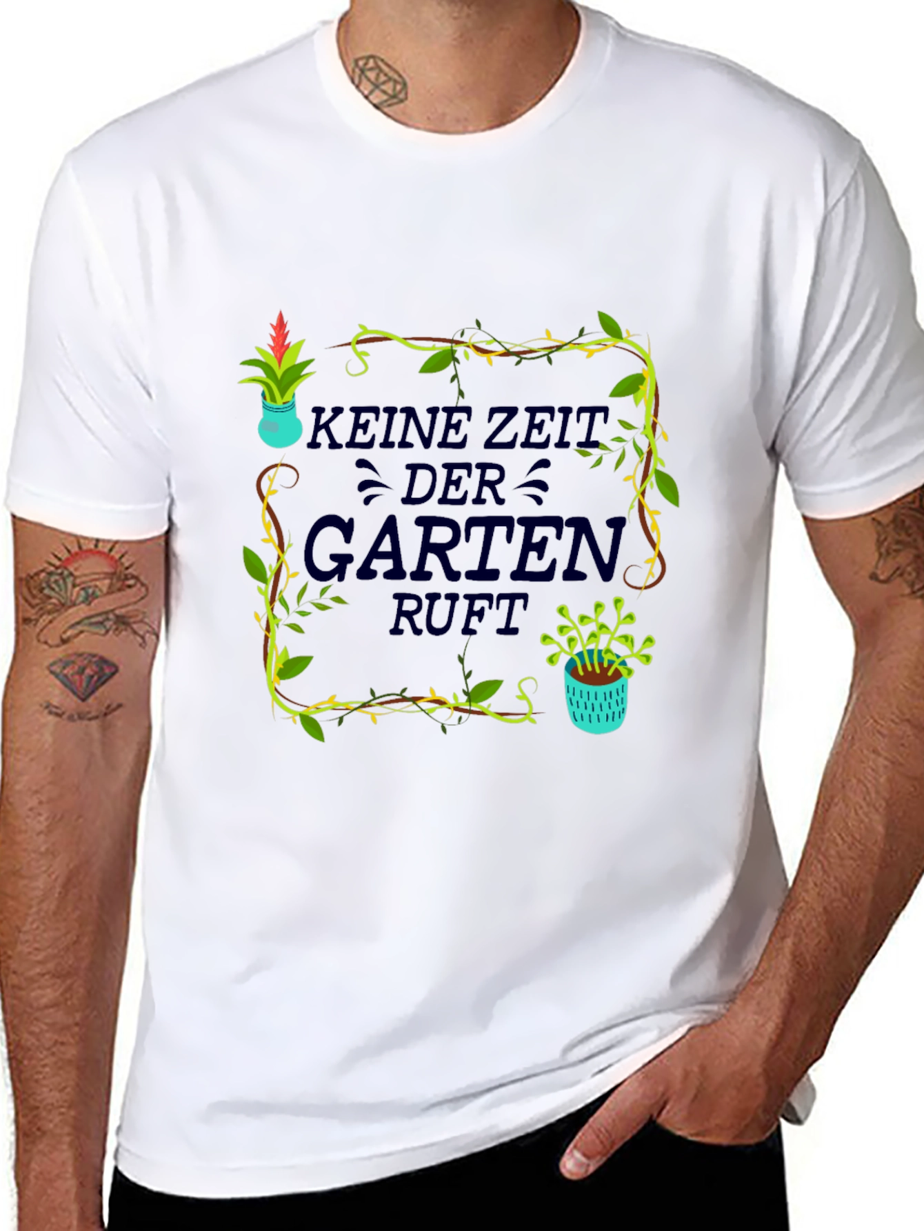 Gardening T-Shirt - Kein Zeit Der Garten Ruft!