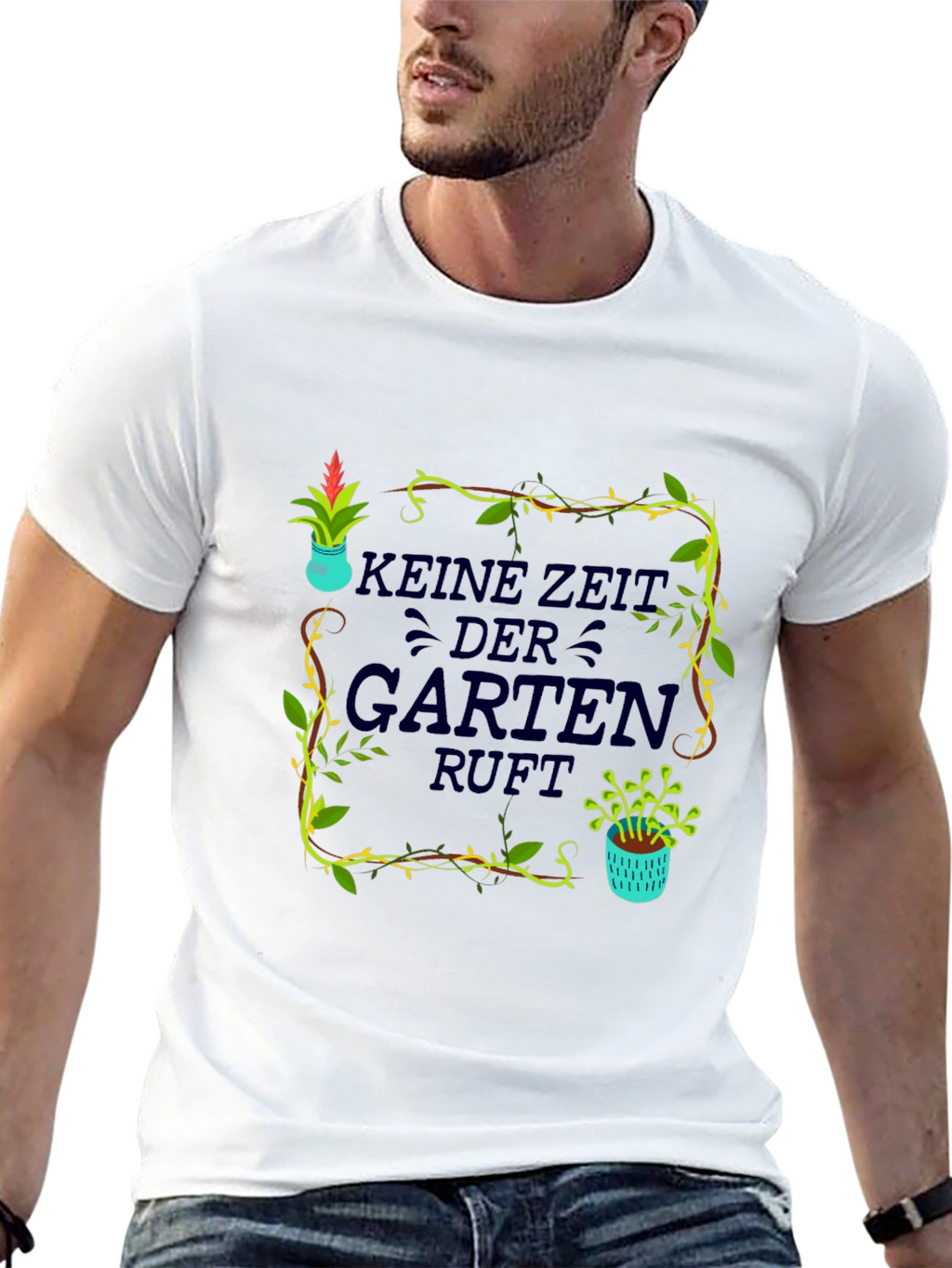 Gardening T-Shirt - Kein Zeit Der Garten Ruft!