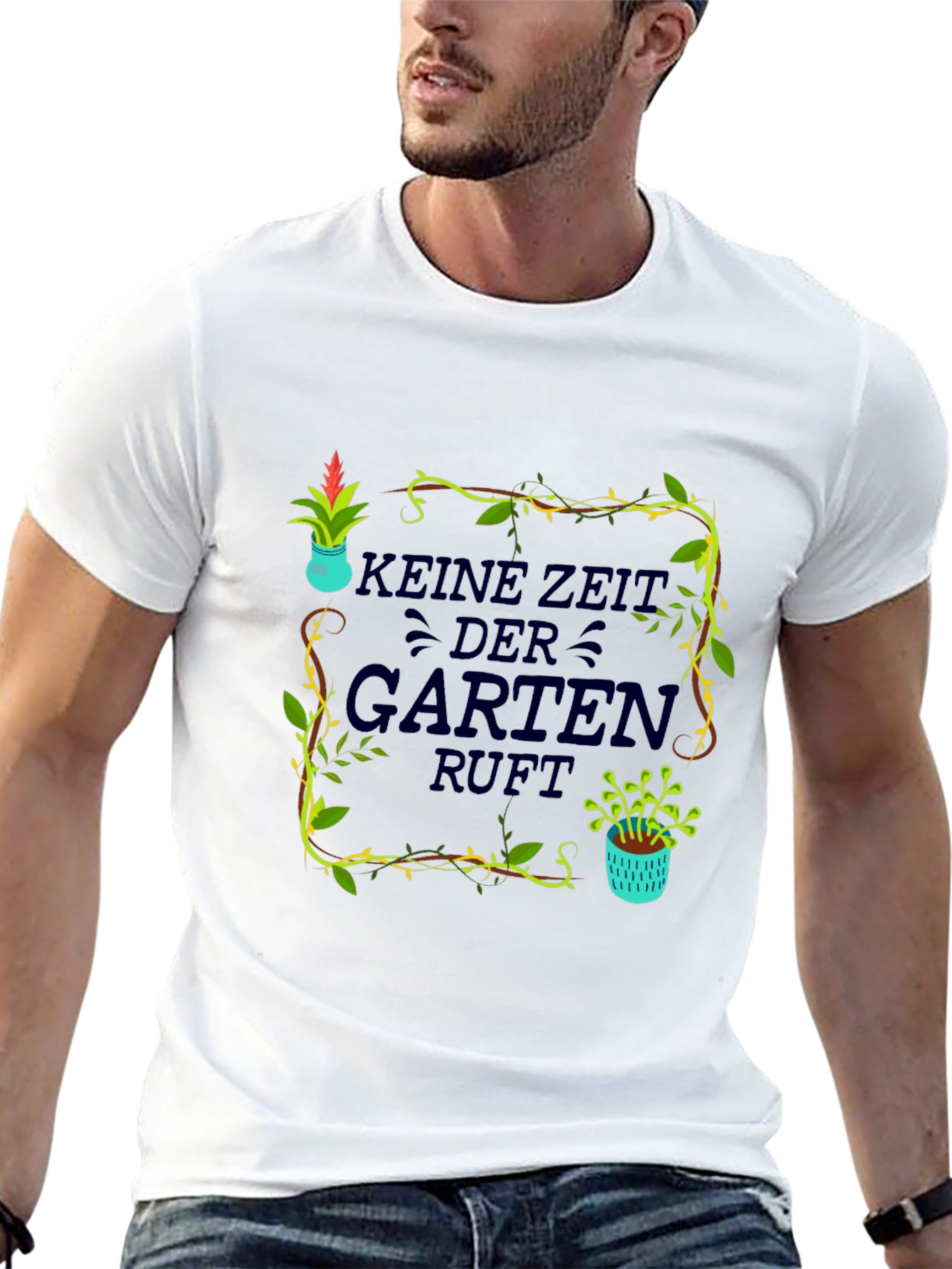 Gardening T-Shirt - Kein Zeit Der Garten Ruft!
