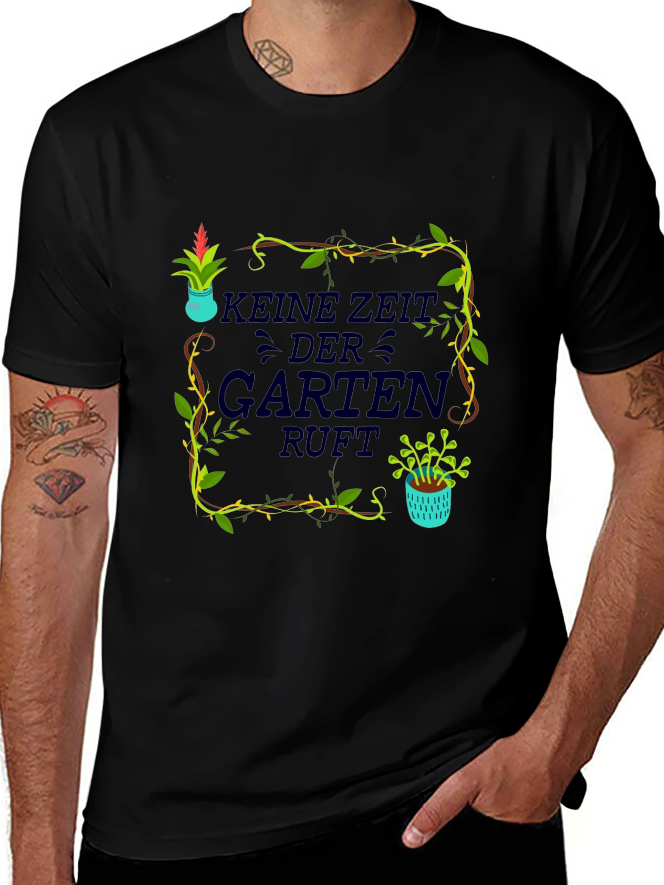 Gardening T-Shirt - Kein Zeit Der Garten Ruft!
