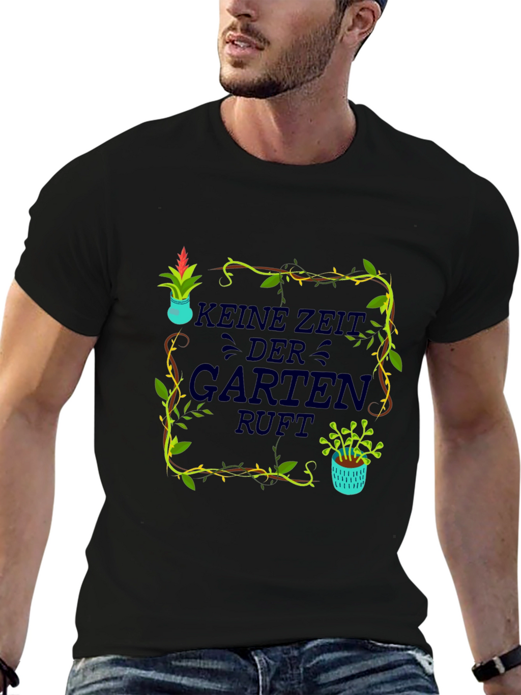 Gardening T-Shirt - Kein Zeit Der Garten Ruft!