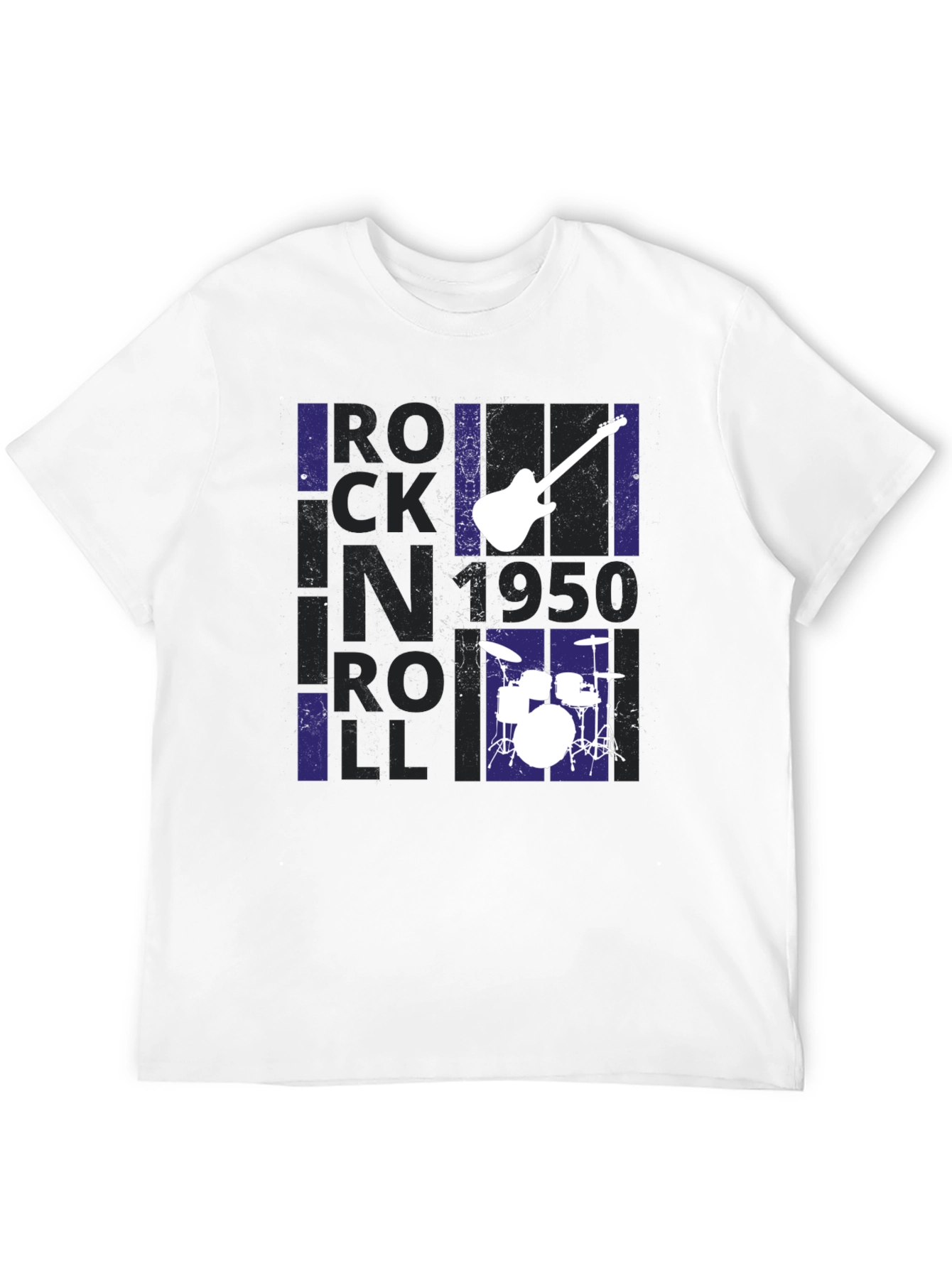 Rock N Roll 1950s Style Graphic Tee