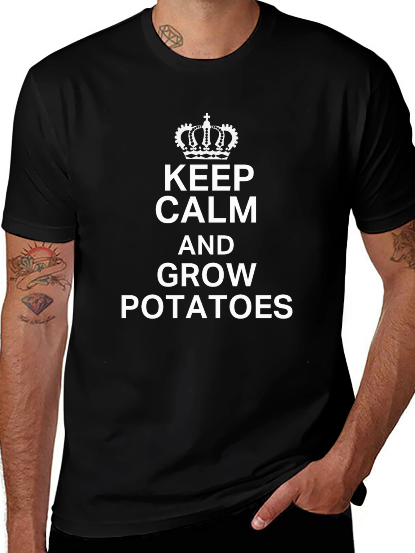 Keep Calm and Grow Potatoes T-Shirt