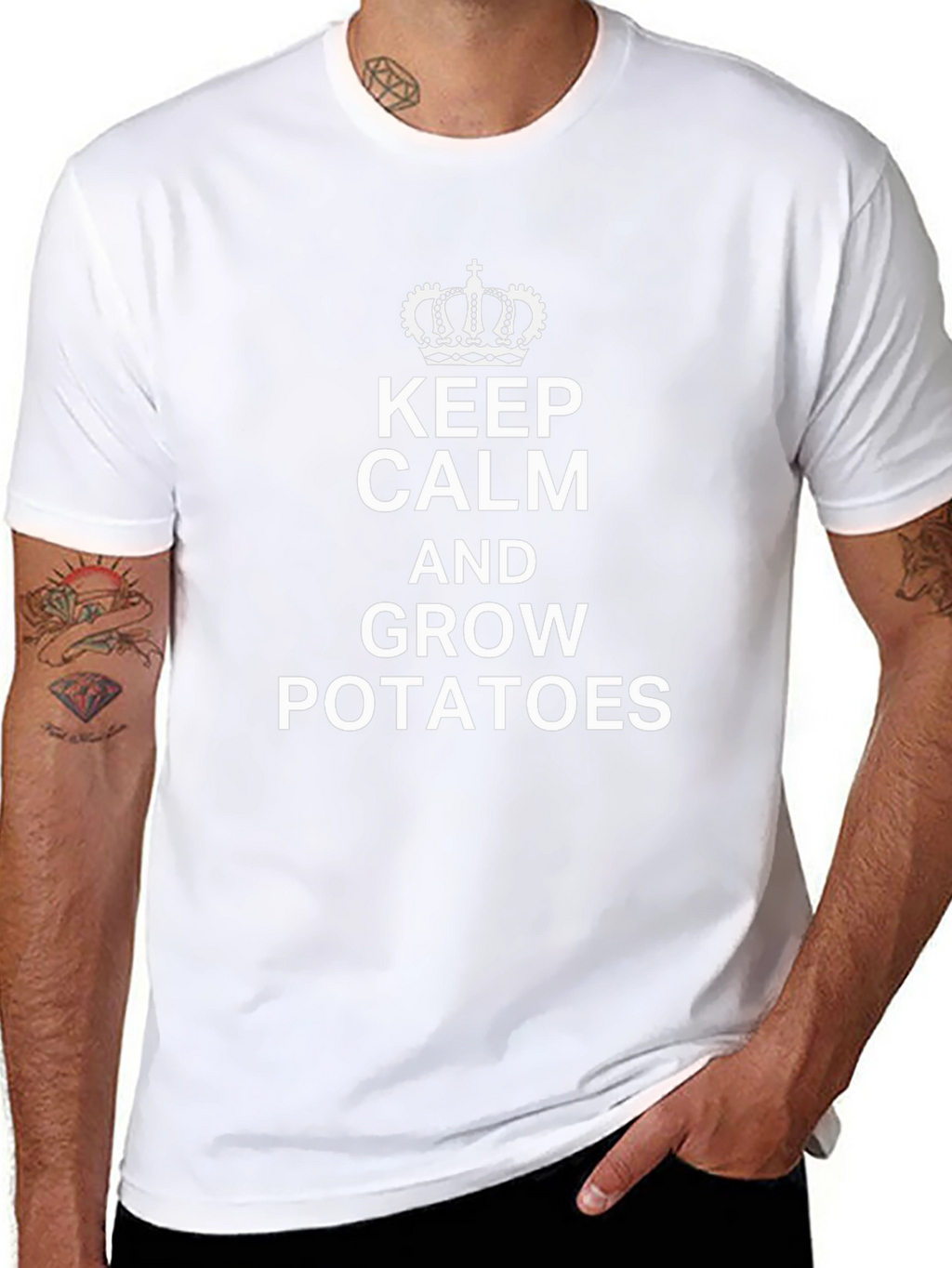 Keep Calm and Grow Potatoes T-Shirt