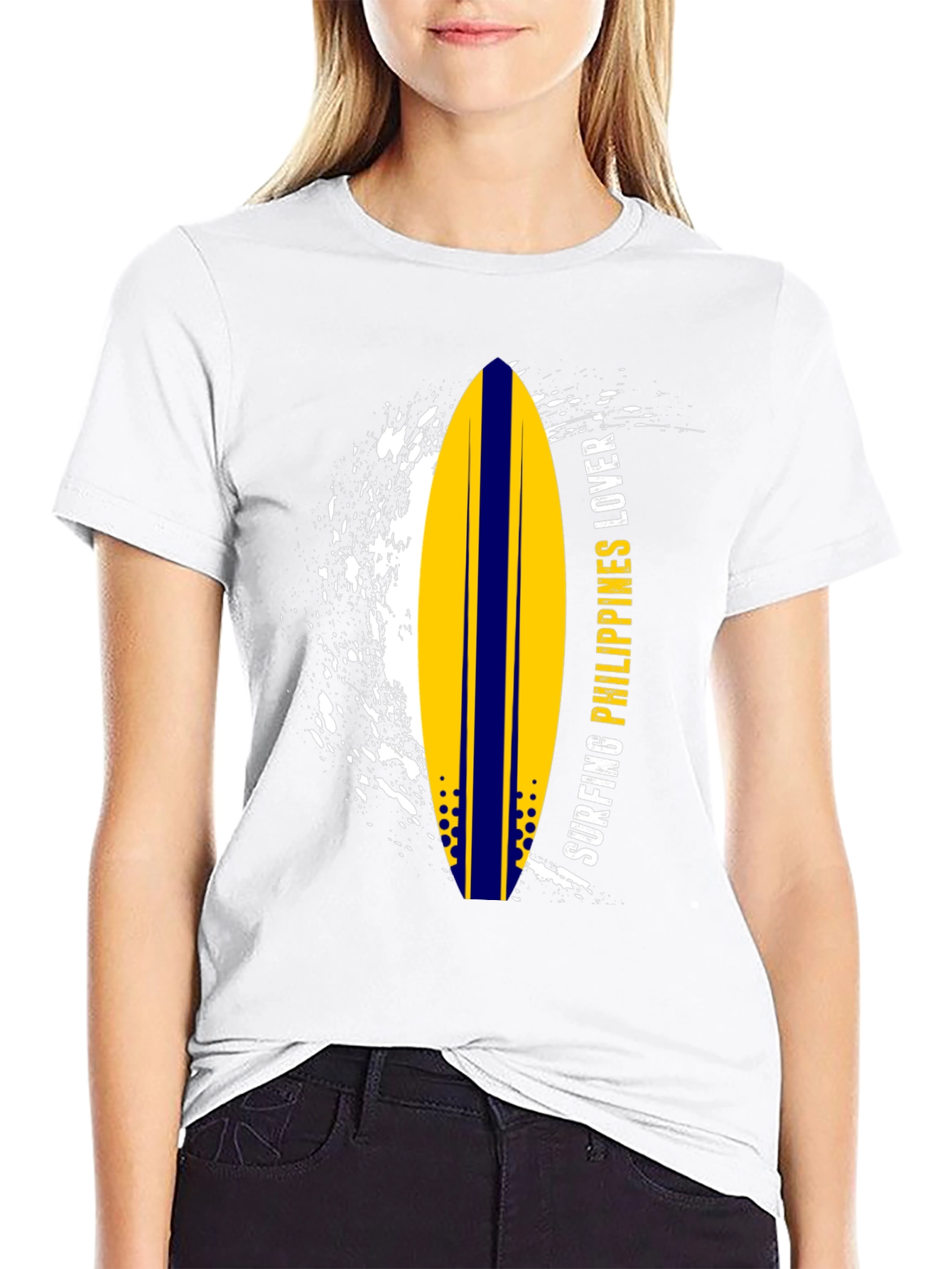 Surfing Philippines Lover Graphic T-Shirt