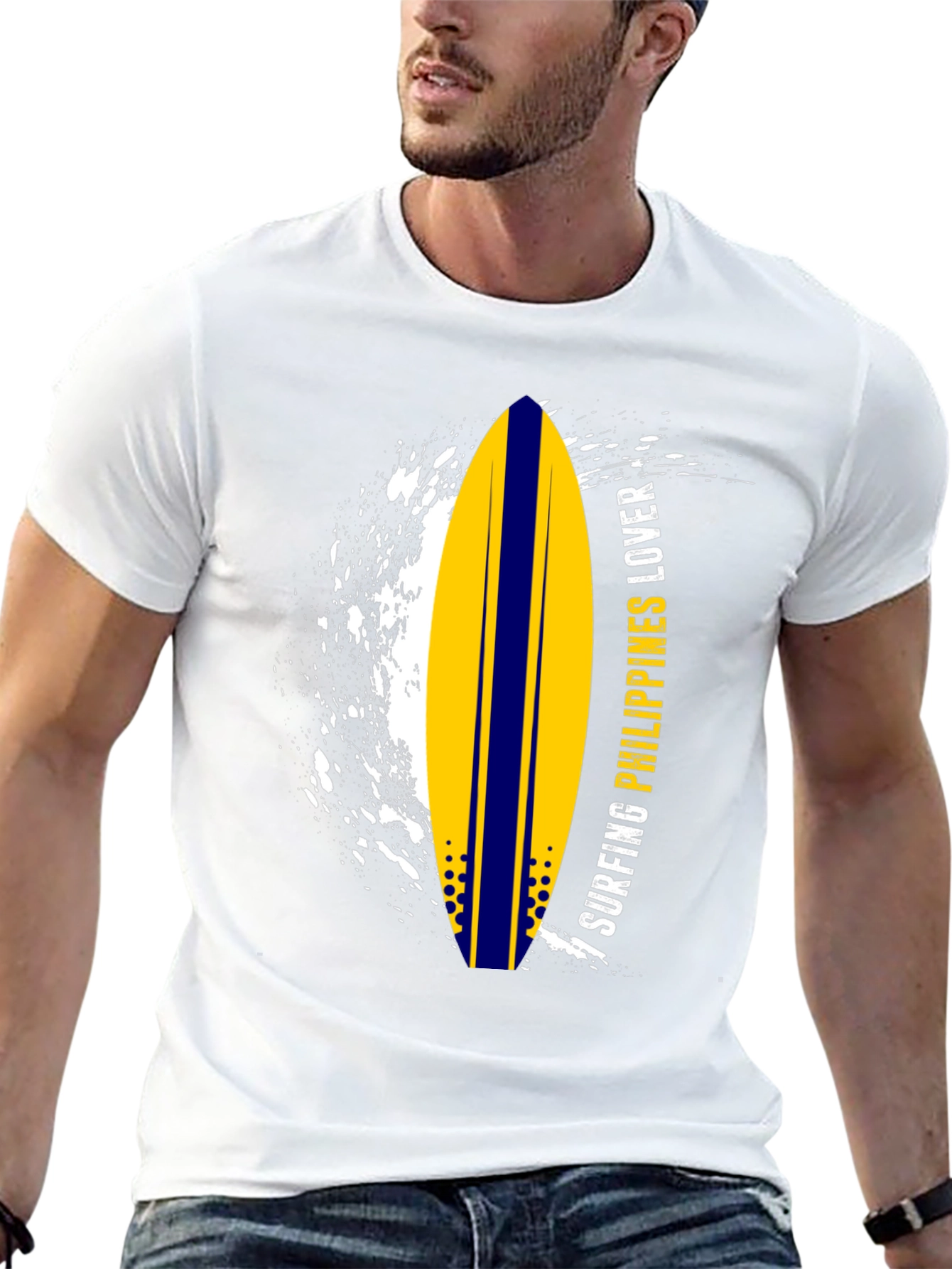 Surfing Philippines Lover Graphic T-Shirt