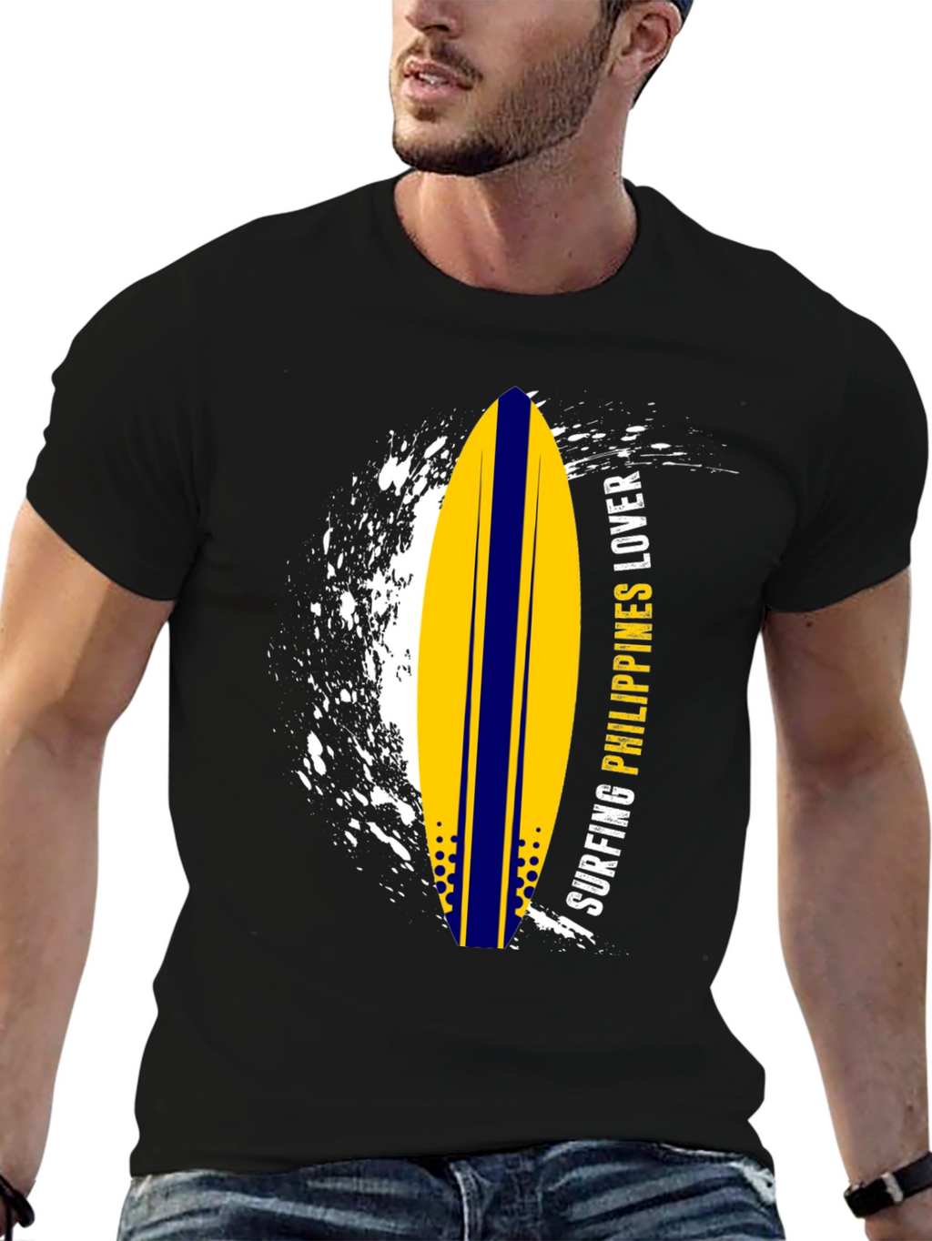 Surfing Philippines Lover Graphic T-Shirt