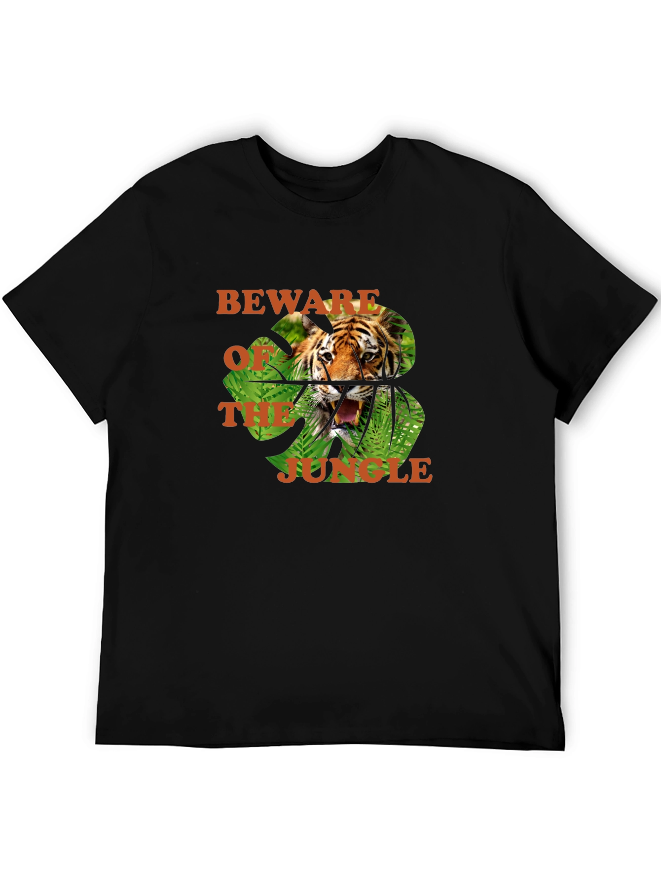Beware of the Jungle Tiger Graphic Tee