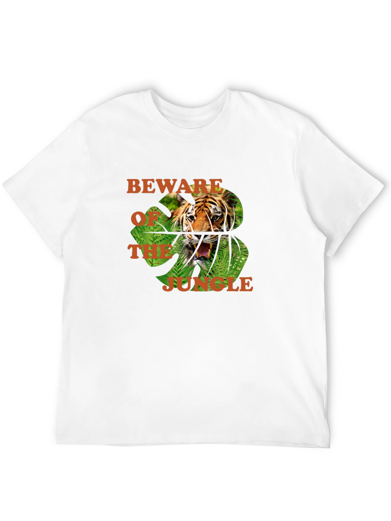 Beware of the Jungle Tiger Graphic Tee