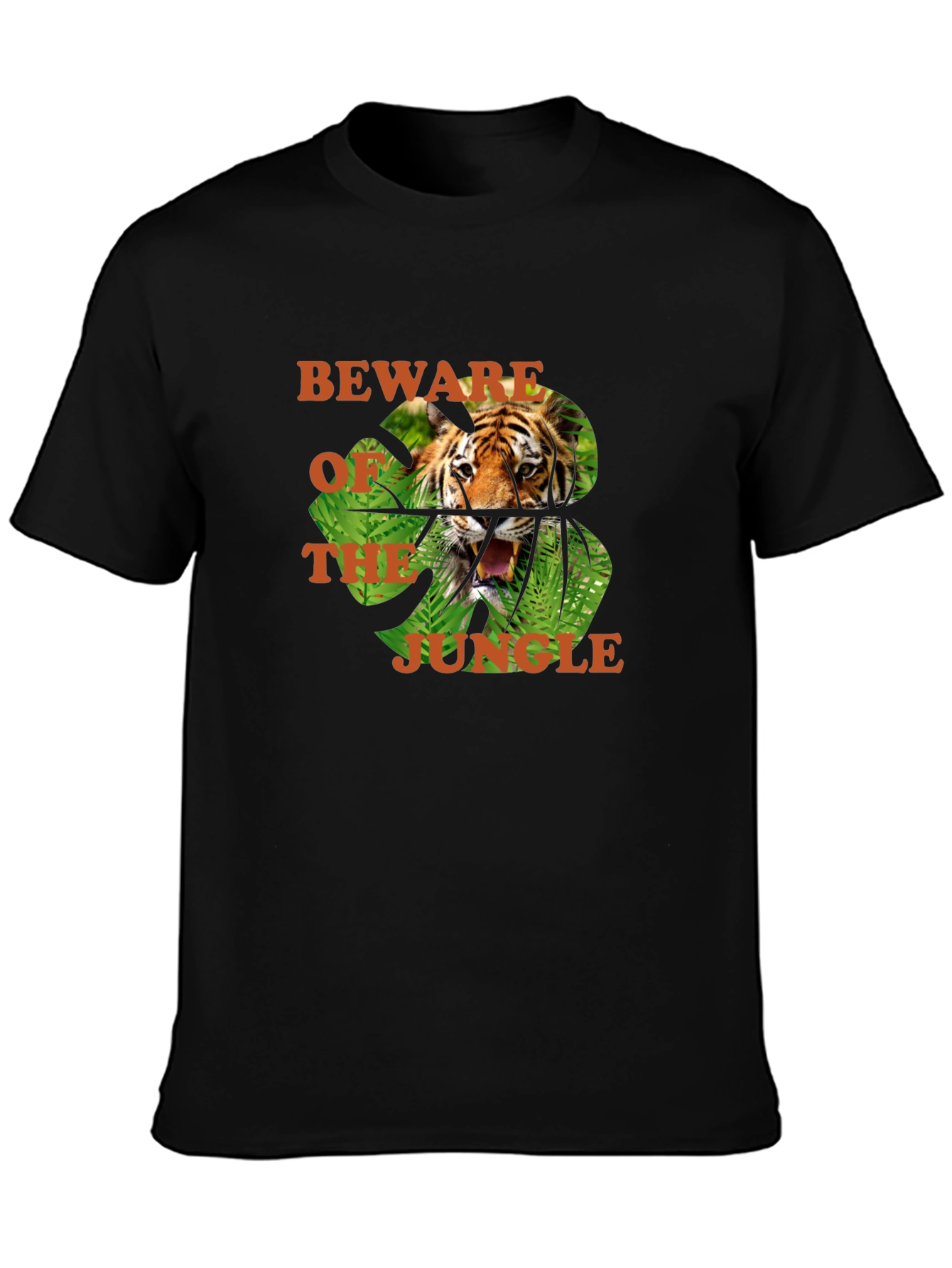 Beware of the Jungle Tiger Graphic Tee