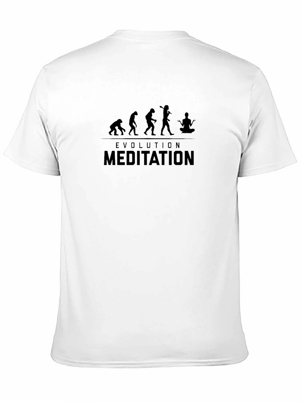 Evolution Meditation T-Shirt - Relaxed Fit