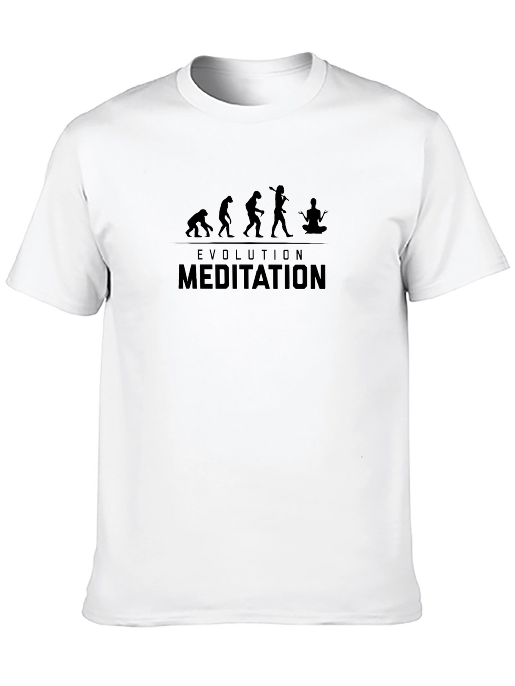 Evolution Meditation T-Shirt - Relaxed Fit