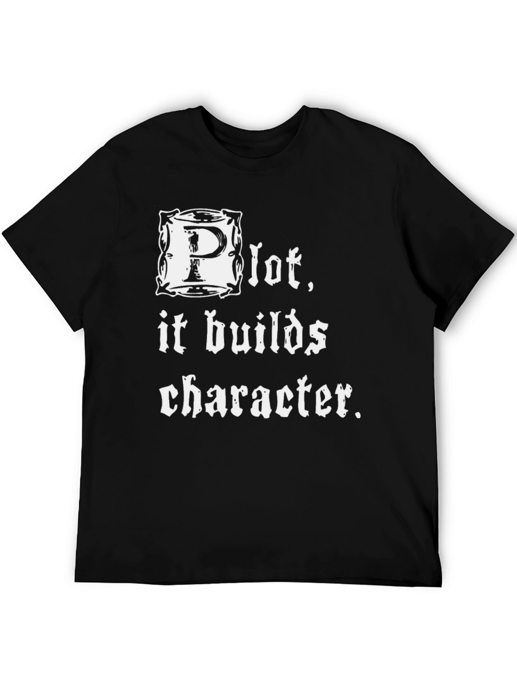 Pilot T-Shirt - Builds Character - Funny Aviation Tee