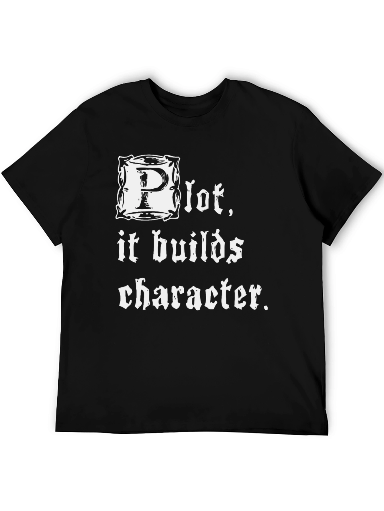 Pilot T-Shirt - Builds Character - Funny Aviation Tee