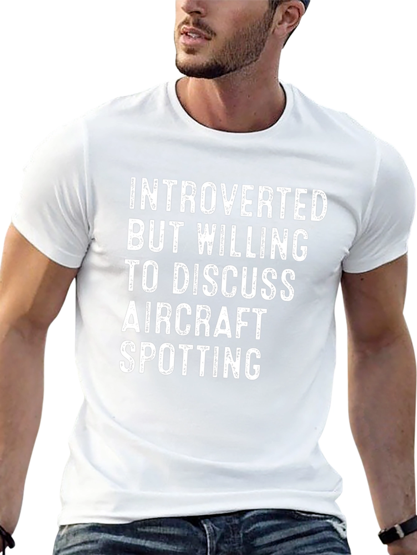 Introverted Aircraft Spotting T-Shirt
