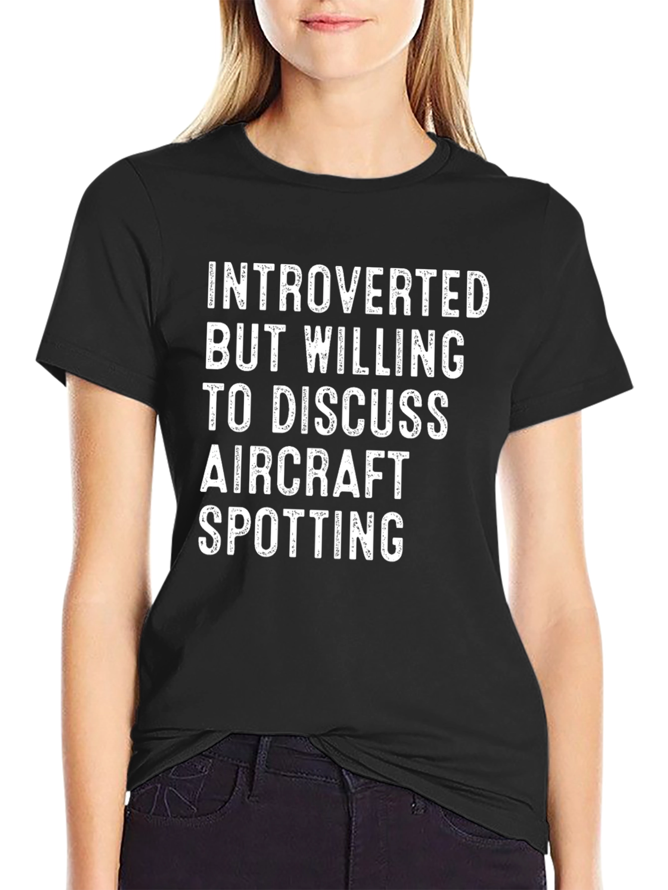 Introverted Aircraft Spotting T-Shirt