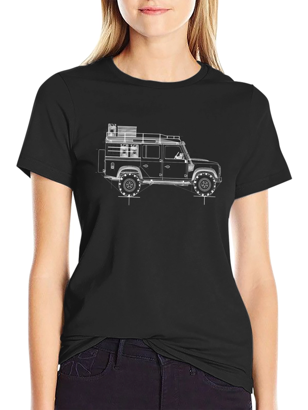 Land Rover Defender Blueprint T-Shirt