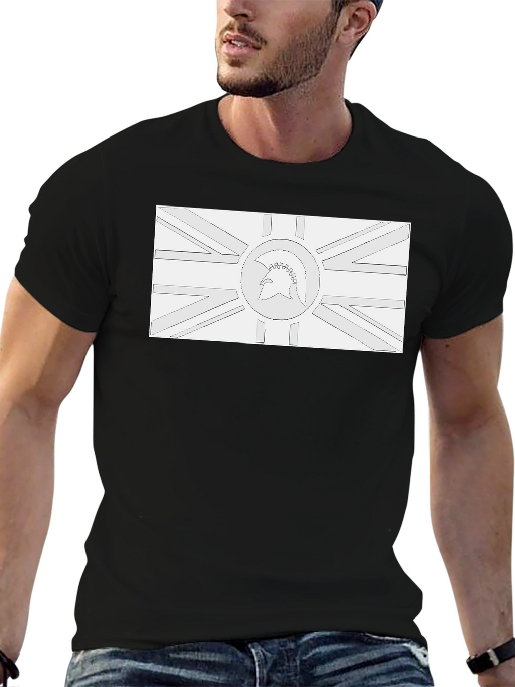 Spartan Union Jack Graphic Tee