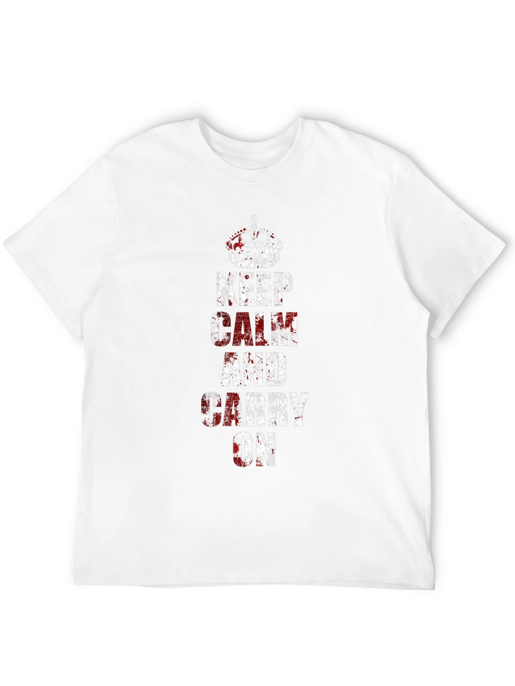 Keep Calm Novelty Graphic T-Shirt